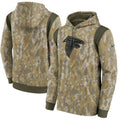 Men's Atlanta Falcons 2021 Salute to Service Hoodie Camouflage