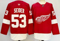 Men's Detroit Red Wings Moritz Seider Fanatics Red Home Breakaway Player Jersey