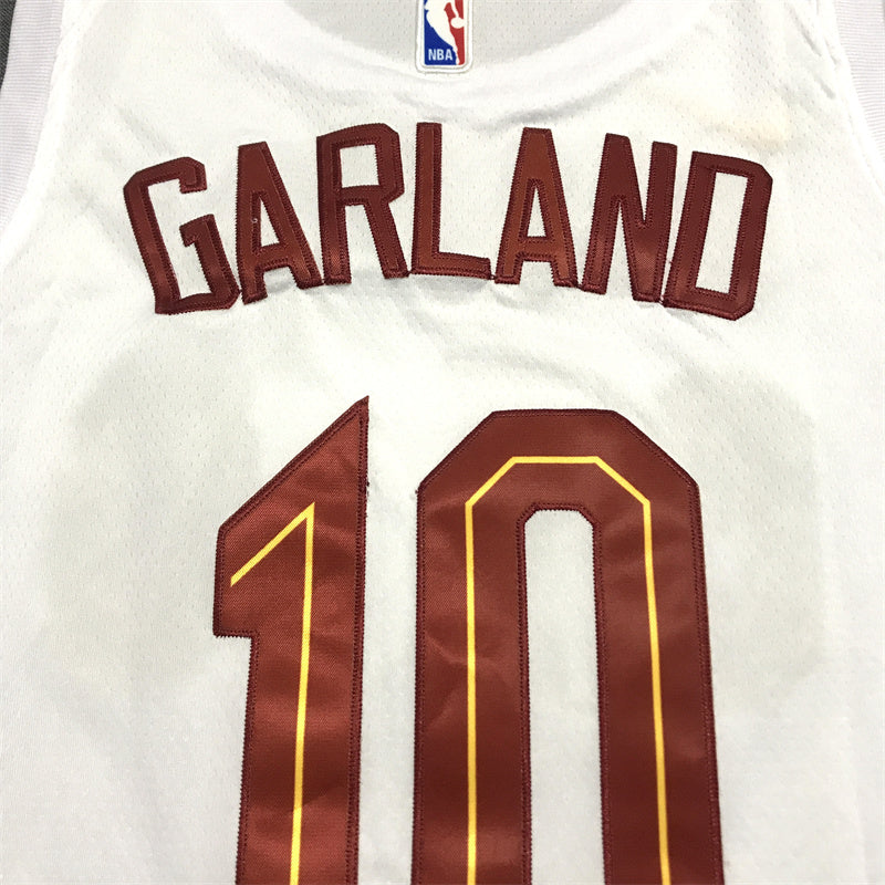Men's Cleveland Cavaliers Darius Garland White Swingman Jersey - Association Edition
