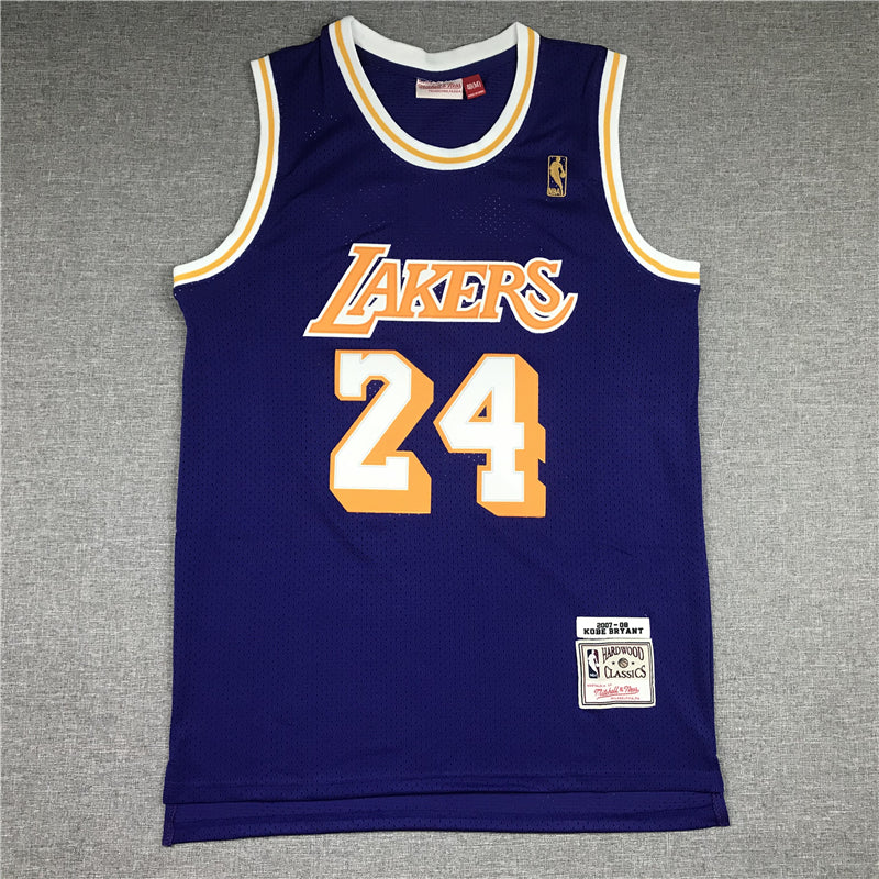 Men's Los Angeles Lakers Kobe Bryant 2007-08 Hardwood Classics Swingman Jersey