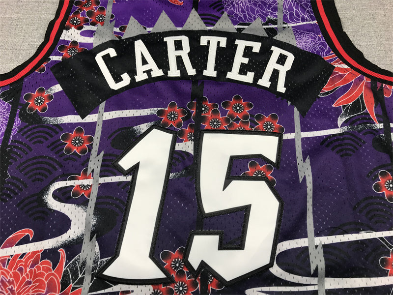 Men's Toronto Raptors Vince Carter Year of Rabbit Edition Hardwood Classics Swingman Jersey
