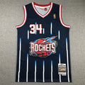 Men's Houston Rockets Hakeem Olajuwon 1996-97 Hardwood Classics Swingman Jersey