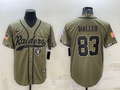Men's Las Vegas Raiders Darren Waller Olive 2022 Salute To Service Limited Jersey Joint Edition