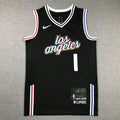 Men's LA Clippers James Harden Black 2022/23 Swingman Jersey - City Edition