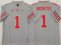Men's Ohio State Buckeyes Gray Player Jersey