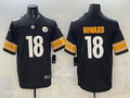 Men's Pittsburgh Steelers Will Howard Black Team Game Jersey