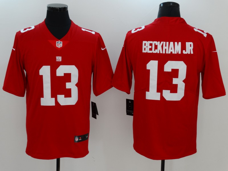 Men's New York Giants Odell Beckham Jr. Red Game Jersey