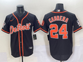 Men's Detroit Tigers Miguel Cabrera Black Limited Player Jersey