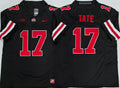 Men's Ohio State Buckeyes Carnell Tate Black Player Game Jersey
