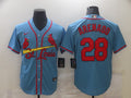 Men's St. Louis Cardinals Nolan Arenado Blue Replica Baseball Jersey