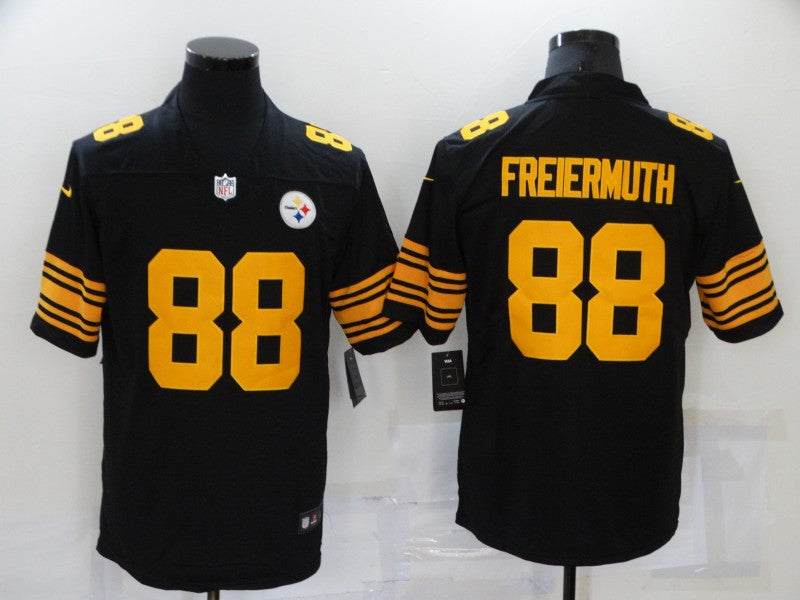 Men's Pittsburgh Steelers Pat Freiermuth Black Alternate Legend Jersey