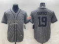 Men's San Francisco 49ers Deebo Samuel Grey Game Jersey Joint Edition