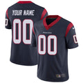 Men's Houston Texans Navy Custom Game Jersey