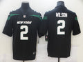 Men's New York Jets Zach Wilson Black Alternate Game Jersey