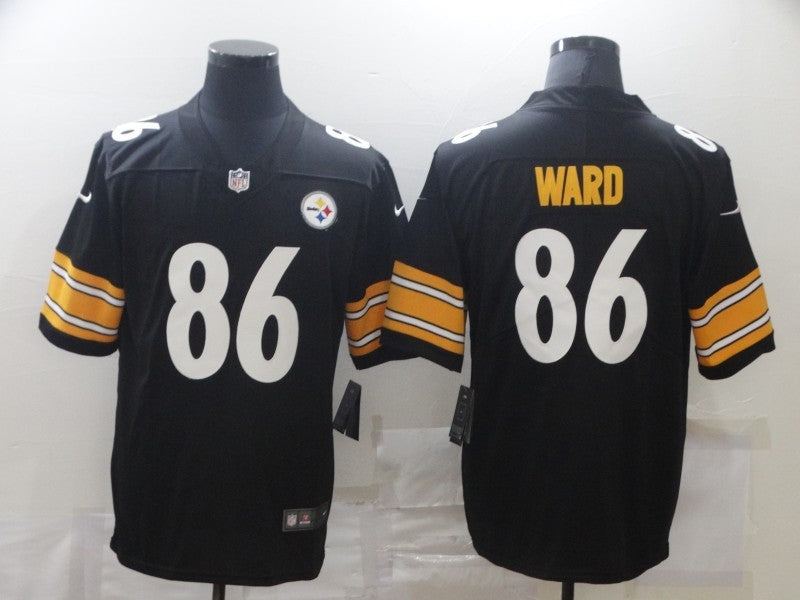 Men's Pittsburgh Steelers Hines Ward Black Game Jersey