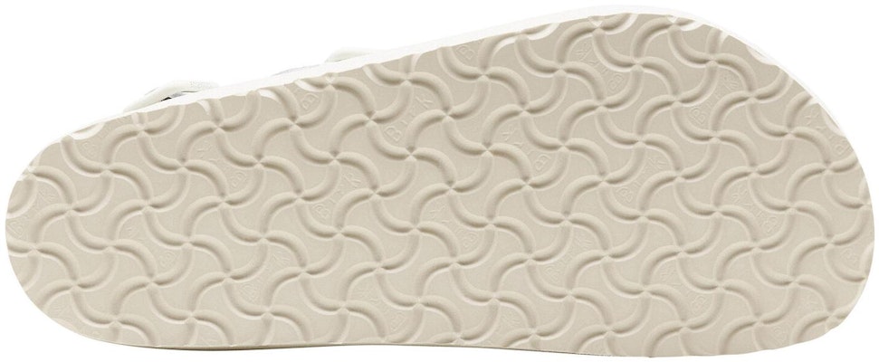 Birkenstock 1774 III Tokio 1025950 Suede Leather Bone White Covered-Toe Slippers