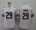 Men's Chicago Bears Tarik Cohen White Player Game Jersey