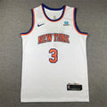 Men's New York Knicks Josh Hart White Swingman Jersey - Association Edition