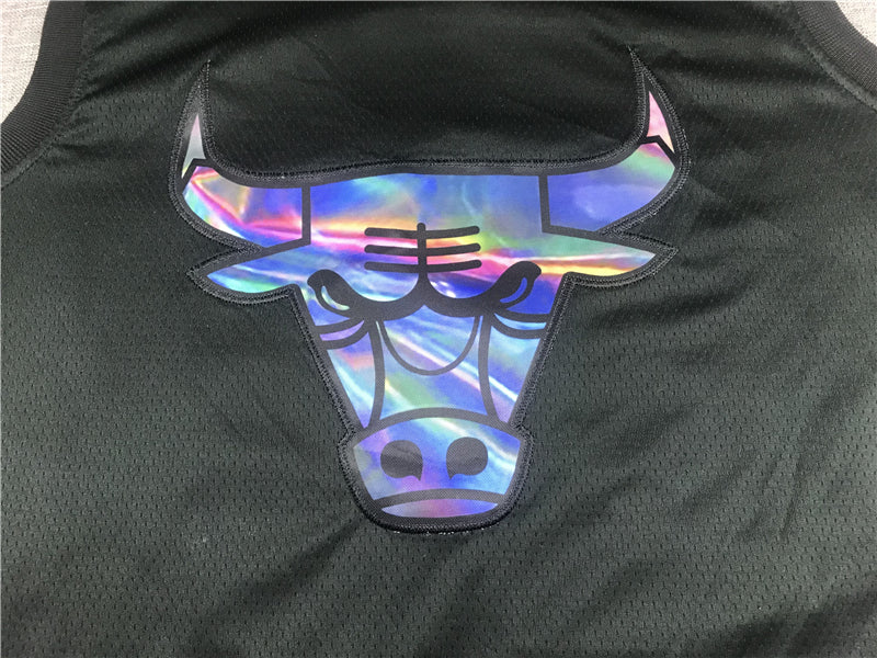 Men's Chicago Bulls Michael Jordan Black Classics Swingman Player Jersey