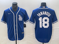 Men's Los Angeles Dodgers Yoshinobu Yamamoto Blue Limited Player Jersey