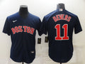 Men's Boston Red Sox Rafael Devers Navy Replica Baseball Jersey
