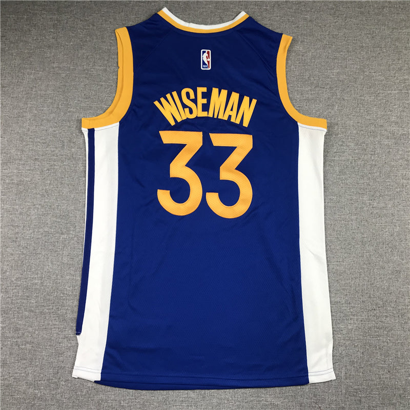 Men's Golden State Warriors James Wiseman 2021/22 Fast Break Replica Jersey