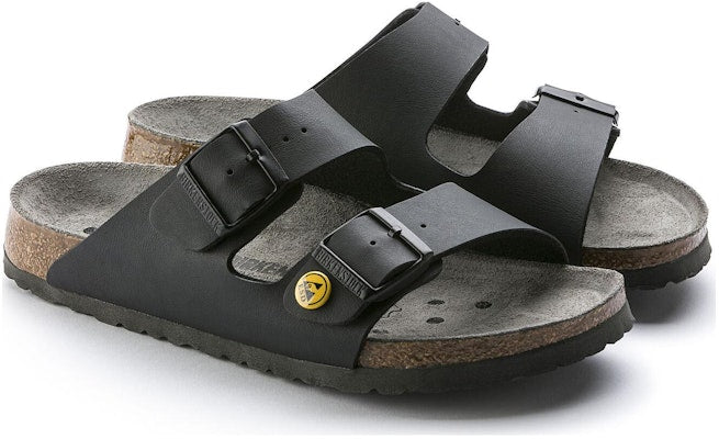 Birkenstock Arizona ESD Birko-Flor 0089428 Narrow Fit Black Sandals