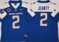 Men's Boise State Broncos Ashton Jeanty Blue Game Jersey