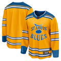 Men's St. Louis Blues Fanatics Yellow Blank Jersey