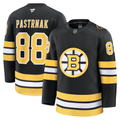Men's Boston Bruins David Pastrnak Fanatics Black Home Premium Player Jersey