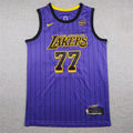 Men's Los Angeles Lakers Luka Doncic Purple Swingman Jersey