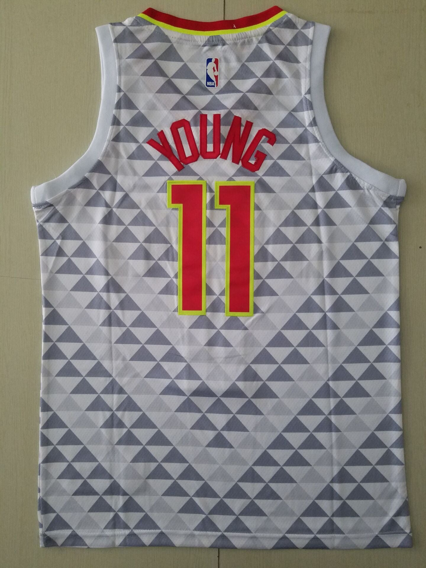 Men's Atlanta Hawks Trae Young White Swingman Player Jersey