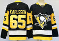 Men's Pittsburgh Penguins Erik Karlsson Fanatics Black Home Breakaway Jersey