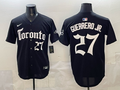 Men's Toronto Blue Jays Vladimir Guerrero Jr. Black Player Jersey
