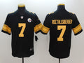 Men's Pittsburgh Steelers Ben Roethlisberger Black Alternate Legend Jersey