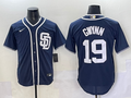 Men's San Diego Padres Tony Gwynn Navy Limited Player Jersey