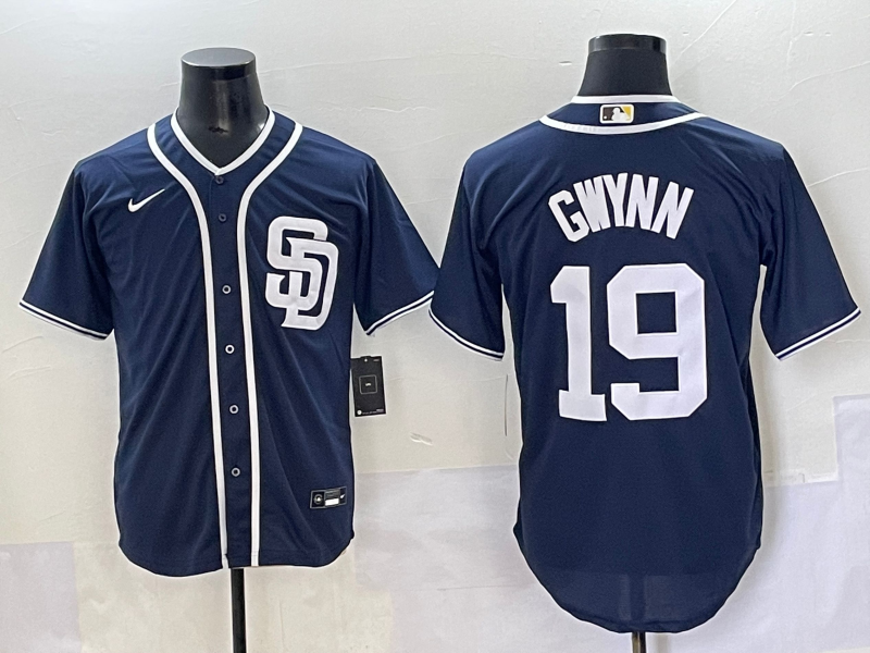 Men's San Diego Padres Tony Gwynn Navy Limited Player Jersey
