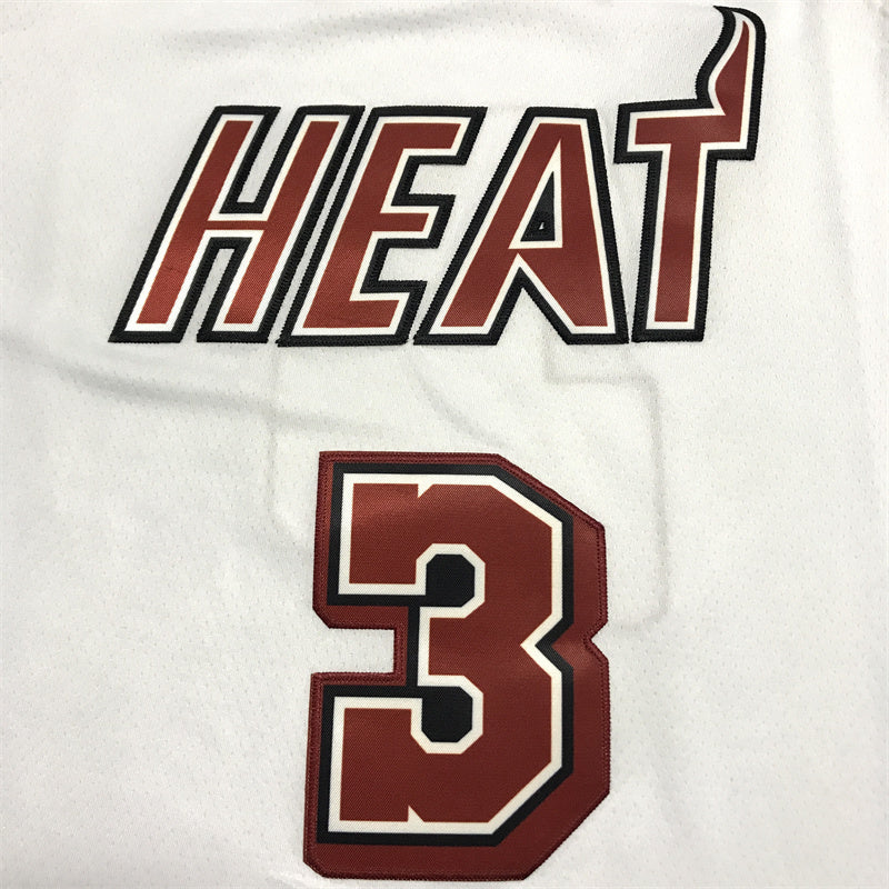 Men's Miami Heat Dwyane Wade White 2022/23 Swingman Jersey - Classic Edition