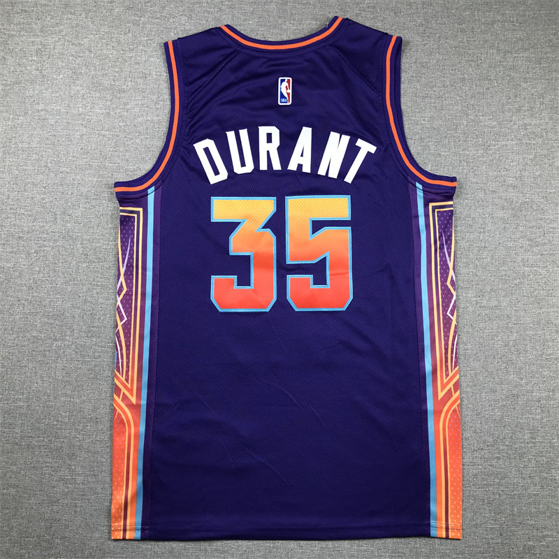 Men's Phoenix Suns Kevin Durant Purple 2023/24 Swingman Jersey - City Edition