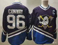Men's Anaheim Ducks Charlie Conway Navy Breakaway Player Jersey