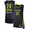 Men's Dallas Wings Arike Ogunbowale Black Rebel Edition Victory Player Jersey
