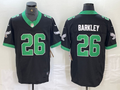 Men's Philadelphia Eagles Saquon Barkley Black Vapor F.U.S.E. Limited Jersey