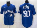 Men's Los Angeles Dodgers Mookie Betts Royal Alternate Game Jersey