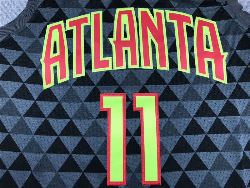 Men's Atlanta Hawks Trae Young Black Swingman Jersey