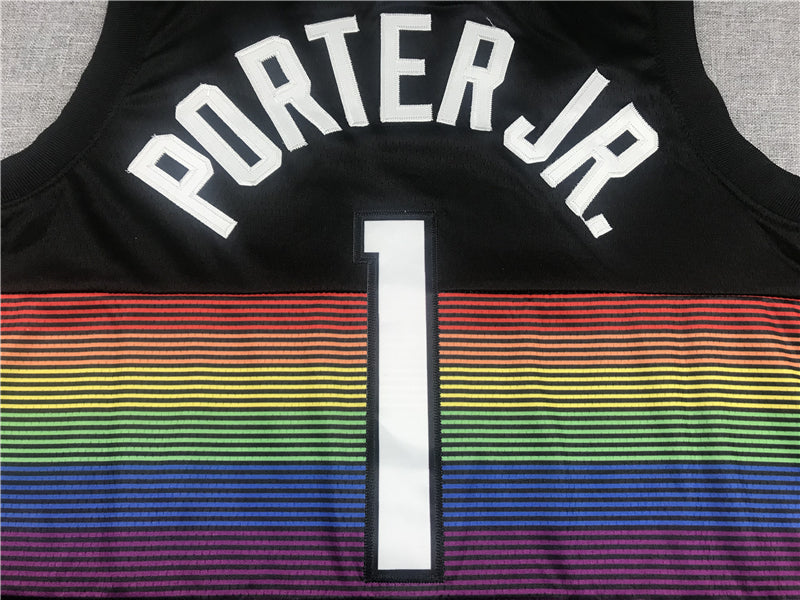 Men's Denver Nuggets Michael Porter Jr. NBA Black Jersey