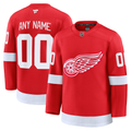 Men's Detroit Red Wings Fanatics Red Home Premium Custom Jersey