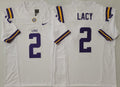 Men's LSU Tigers Kyren Lacy White Player Jersey