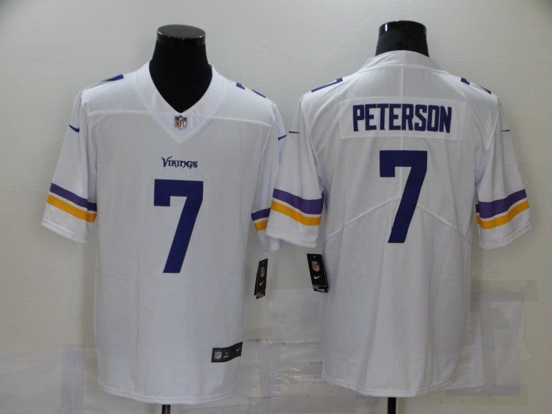 Men's Minnesota Vikings Patrick Peterson White Game Jersey