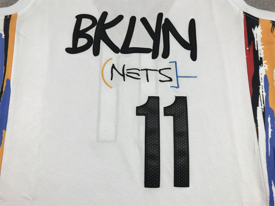 Men's Brooklyn Nets Kyrie Irving White 2022/23 Swingman Jersey - City Edition