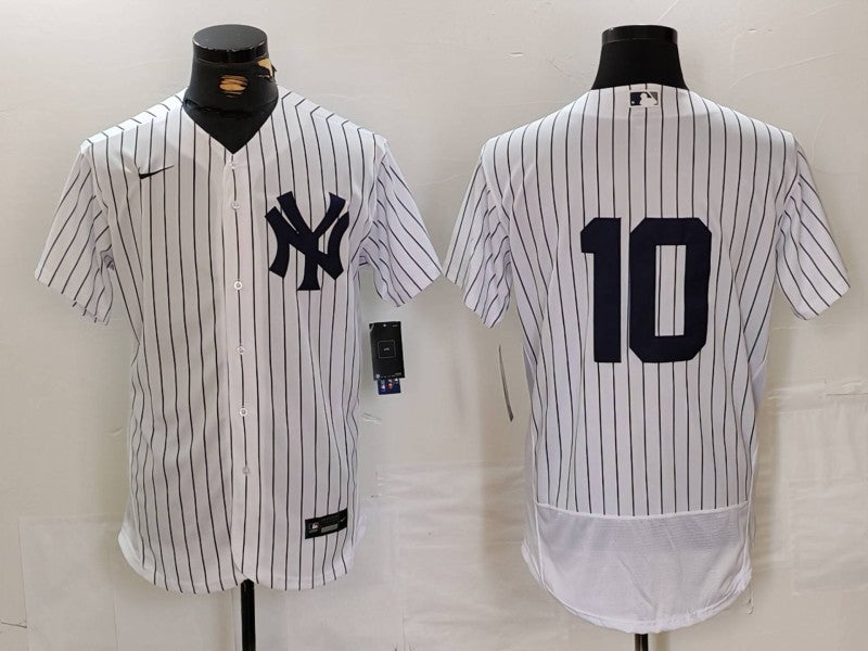 Men's New York Yankees Phil Rizzuto White Replica Player Name Jersey